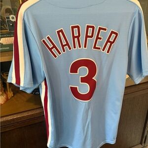 Bryce Harper  Jersey Phillies #3 adult small jersey